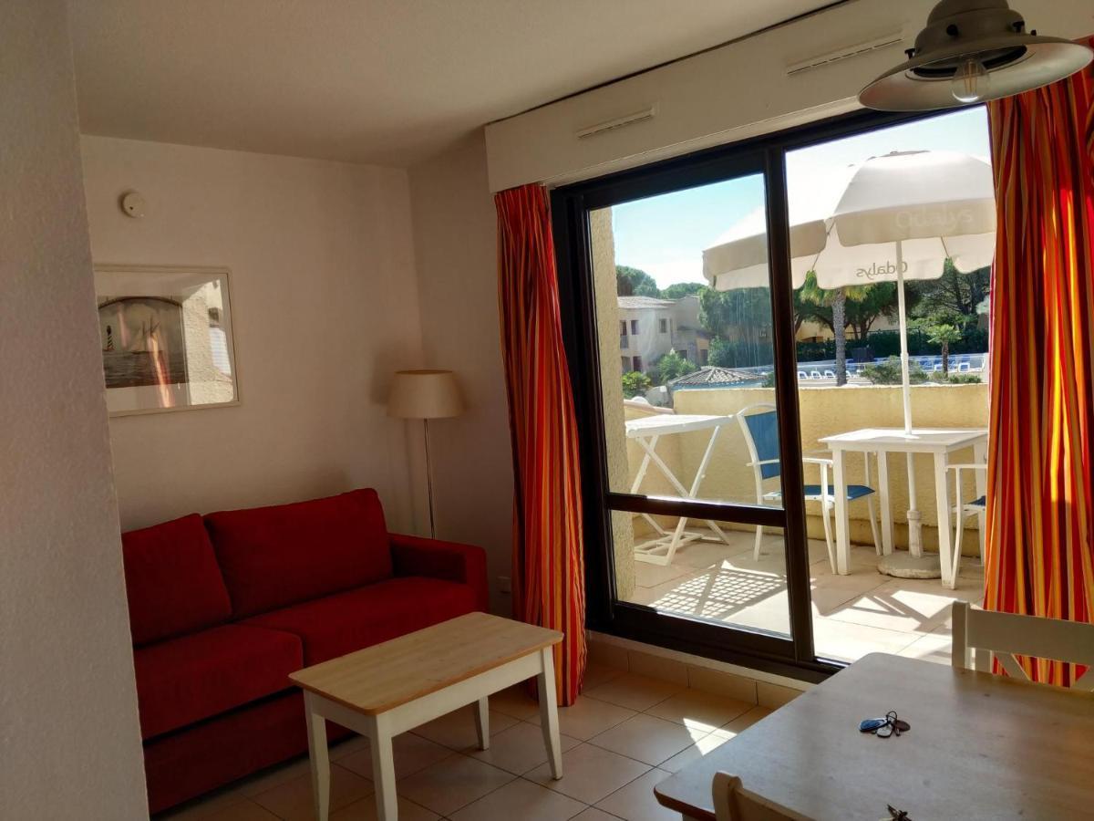Studio Climatise Box 5 G Residence Odalys Saint Loup, Piscine ,Parking Prive Et Superette 25 Agde Exterior foto